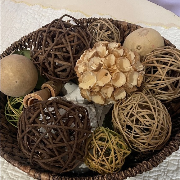 Other - Decorative fillers for baskets and bowls neutral tones